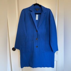 NWT Ann Taylor Women's Blue Coat